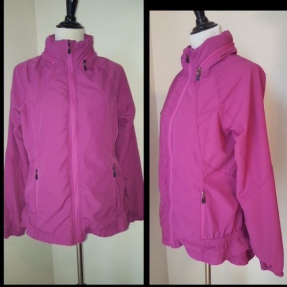 Kyodan Lightweight Workout Hooded Jacket Small Fuchsia - Picture 2 of 13